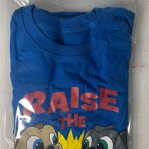 Blue Kids Shirt with Fun Graphic